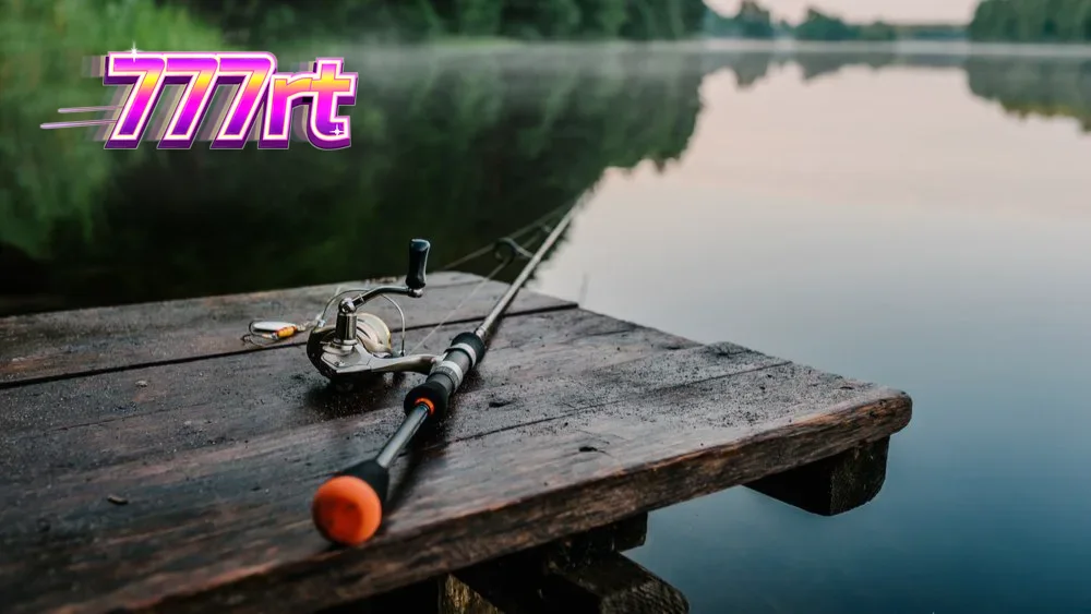 Pemandangan permainan slot bertema memancing yang populer di kalangan pemain kasino.