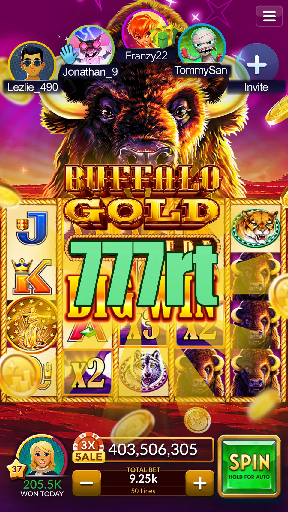 777rt Masuk
